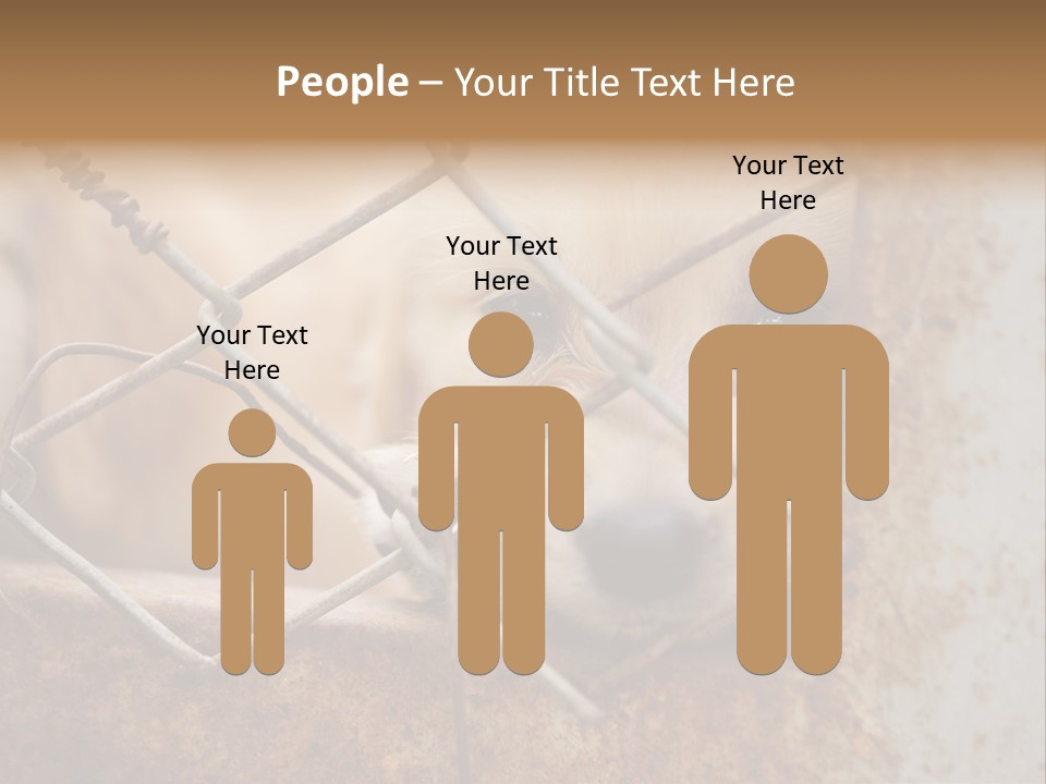Nose One Lonely PowerPoint Template