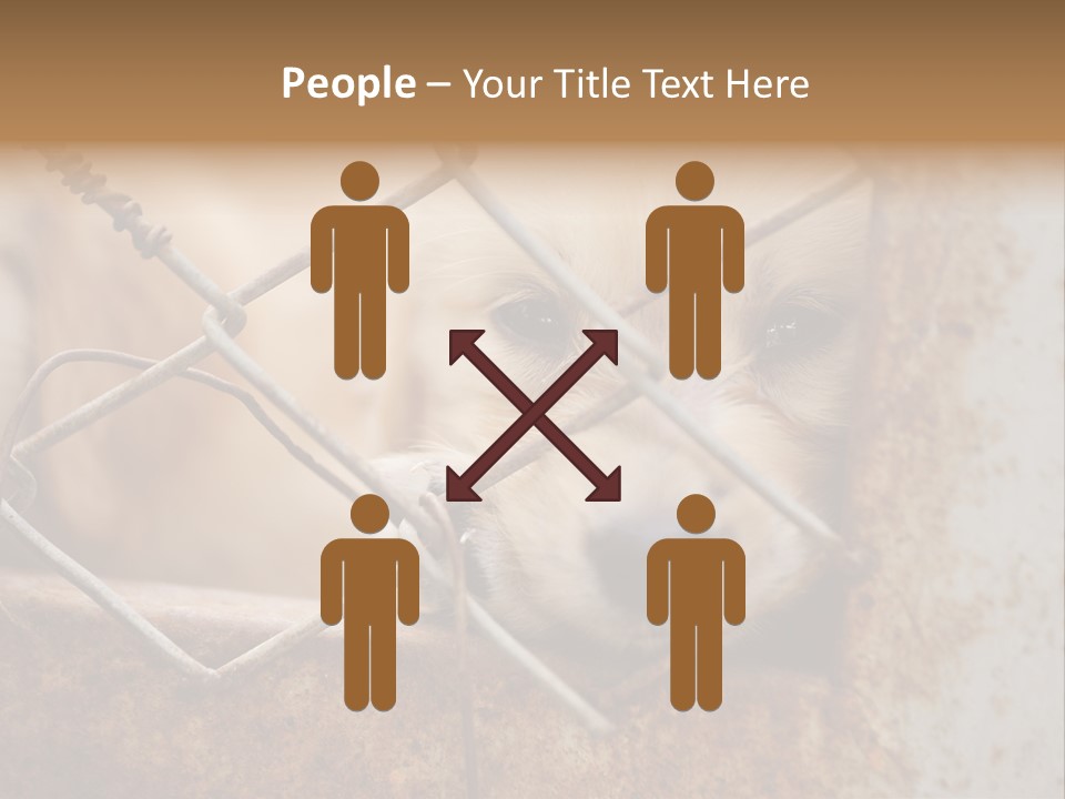 Nose One Lonely PowerPoint Template