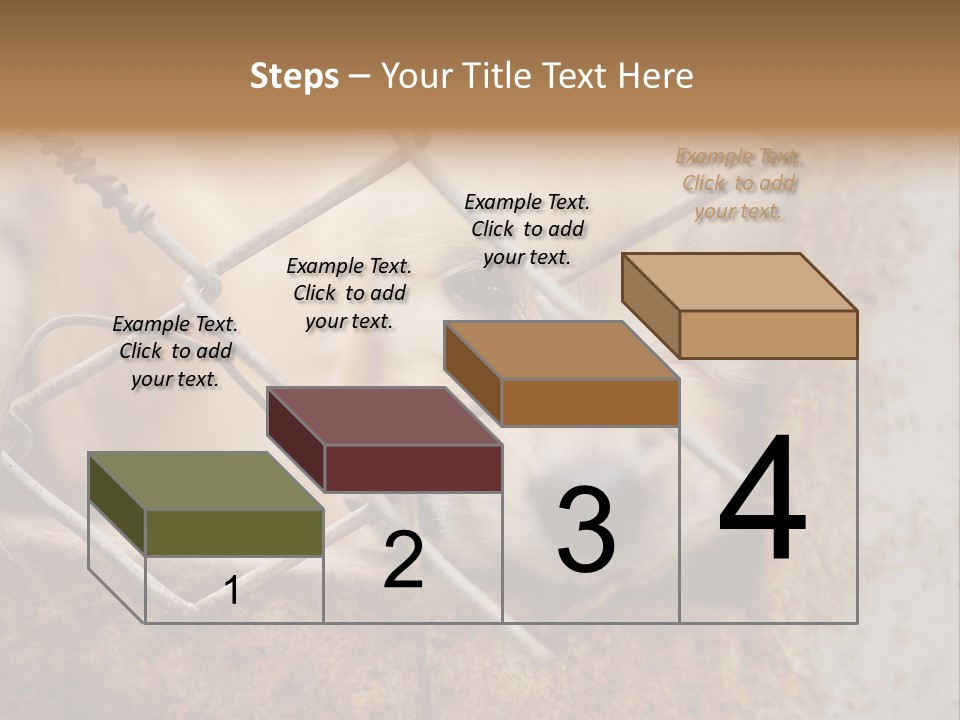 Nose One Lonely PowerPoint Template