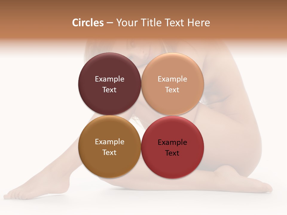 A Nude Woman Is Posing For A Picture PowerPoint Template
