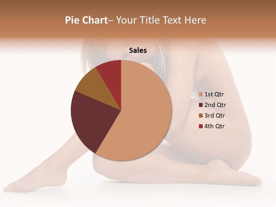 A Nude Woman Is Posing For A Picture PowerPoint Template