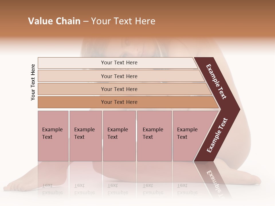 A Nude Woman Is Posing For A Picture PowerPoint Template