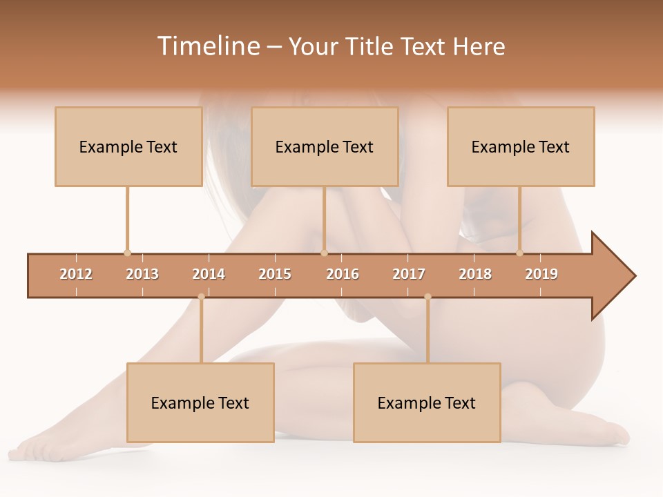 A Nude Woman Is Posing For A Picture PowerPoint Template