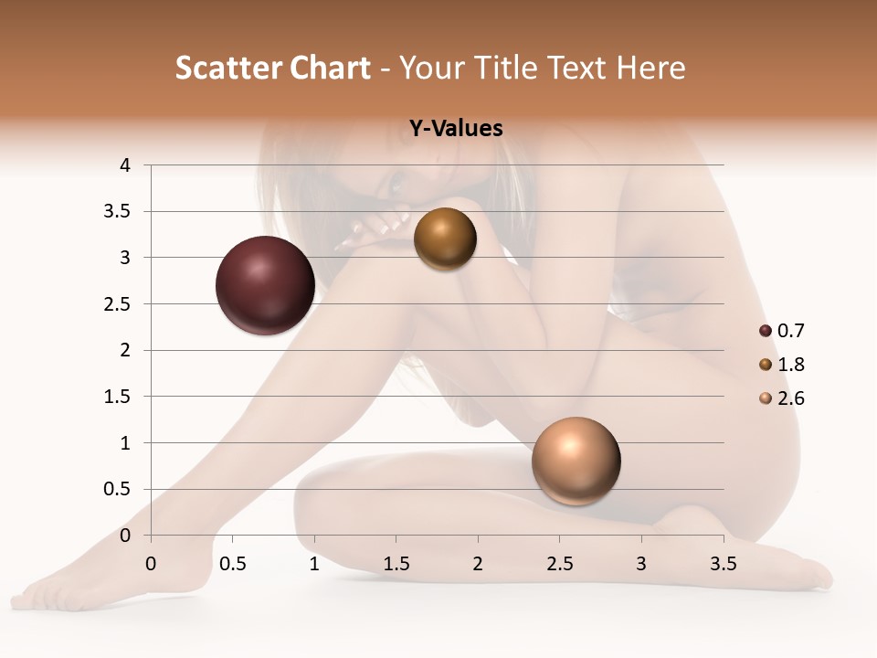 A Nude Woman Is Posing For A Picture PowerPoint Template