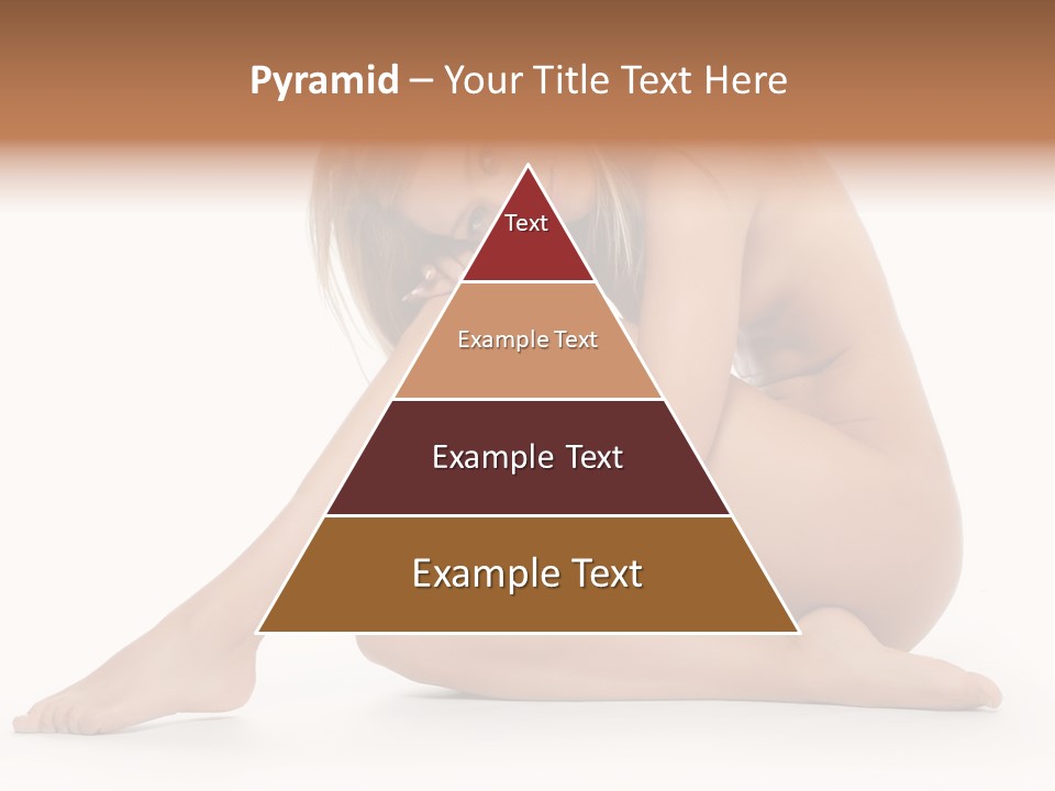 A Nude Woman Is Posing For A Picture PowerPoint Template