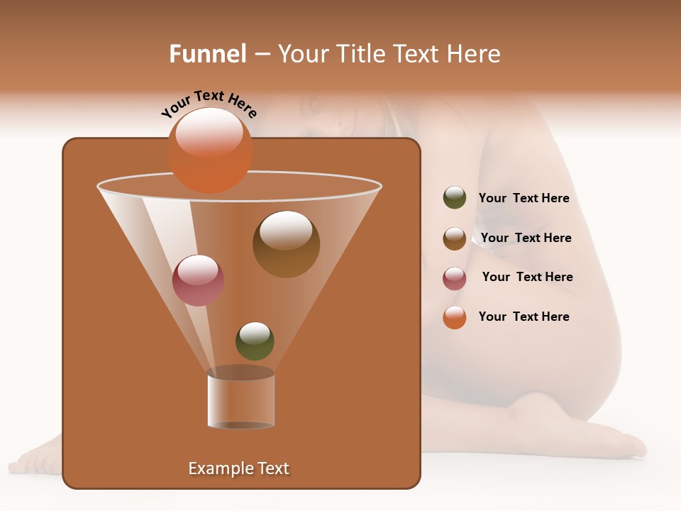 A Nude Woman Is Posing For A Picture PowerPoint Template