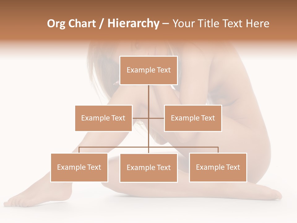 A Nude Woman Is Posing For A Picture PowerPoint Template