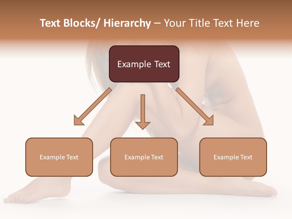 A Nude Woman Is Posing For A Picture PowerPoint Template