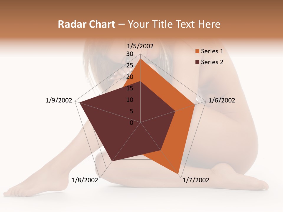 A Nude Woman Is Posing For A Picture PowerPoint Template