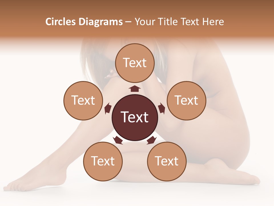 A Nude Woman Is Posing For A Picture PowerPoint Template