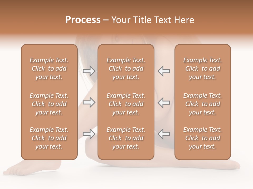A Nude Woman Is Posing For A Picture PowerPoint Template