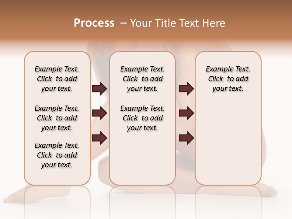 A Nude Woman Is Posing For A Picture PowerPoint Template
