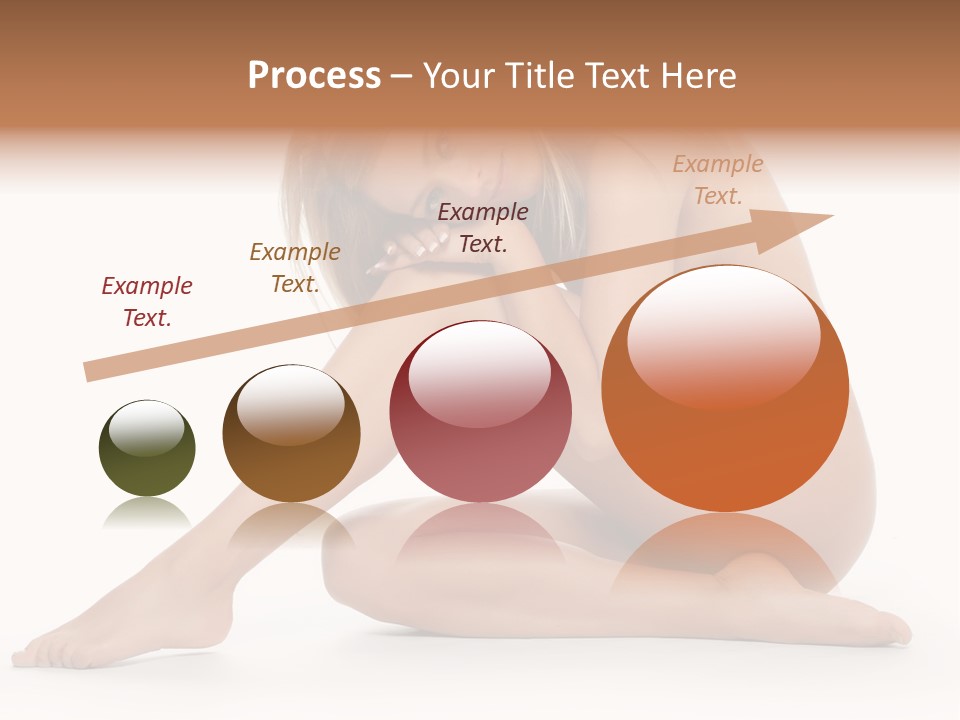 A Nude Woman Is Posing For A Picture PowerPoint Template