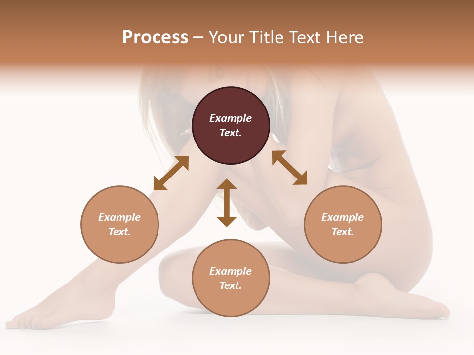 A Nude Woman Is Posing For A Picture PowerPoint Template