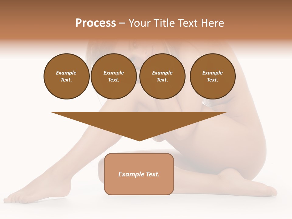 A Nude Woman Is Posing For A Picture PowerPoint Template