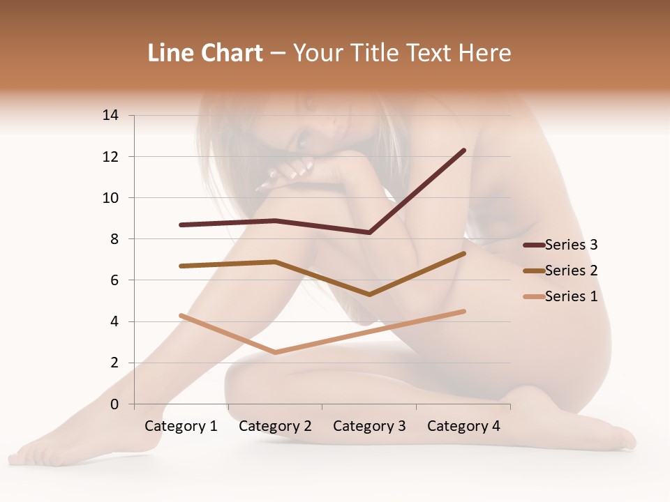 A Nude Woman Is Posing For A Picture PowerPoint Template