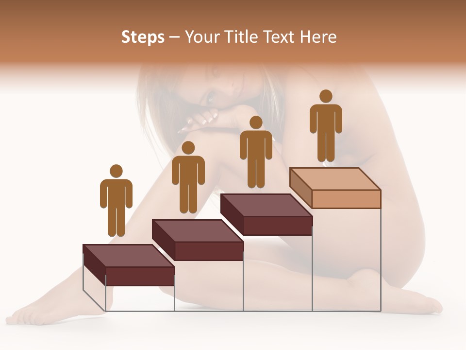 A Nude Woman Is Posing For A Picture PowerPoint Template