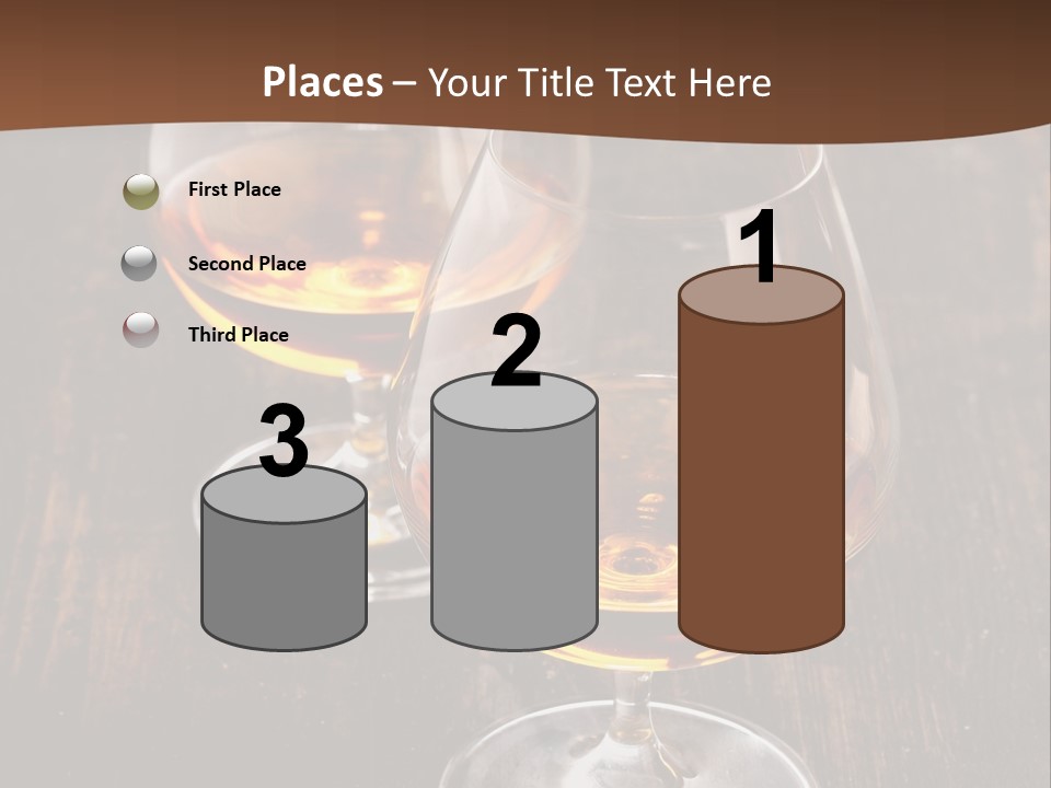 Brown Elegance Glass PowerPoint Template