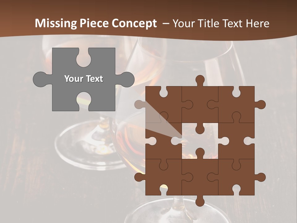 Brown Elegance Glass PowerPoint Template