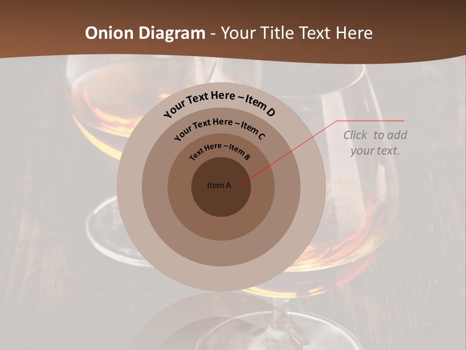 Brown Elegance Glass PowerPoint Template