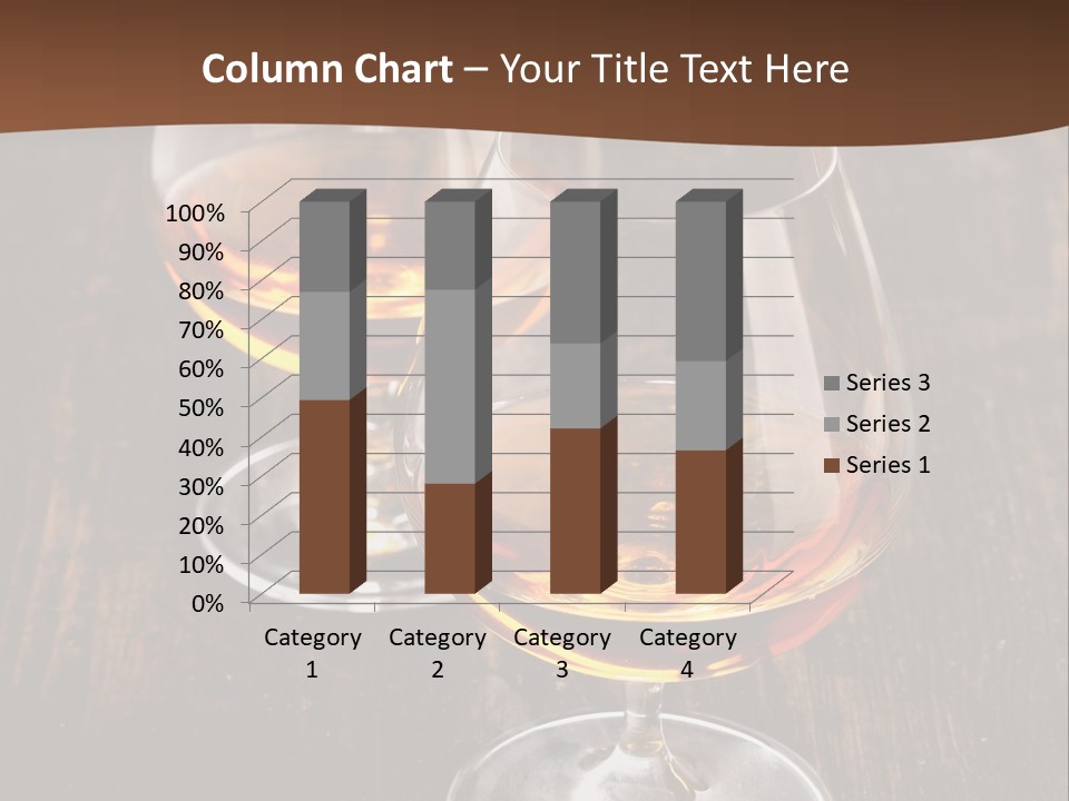 Brown Elegance Glass PowerPoint Template