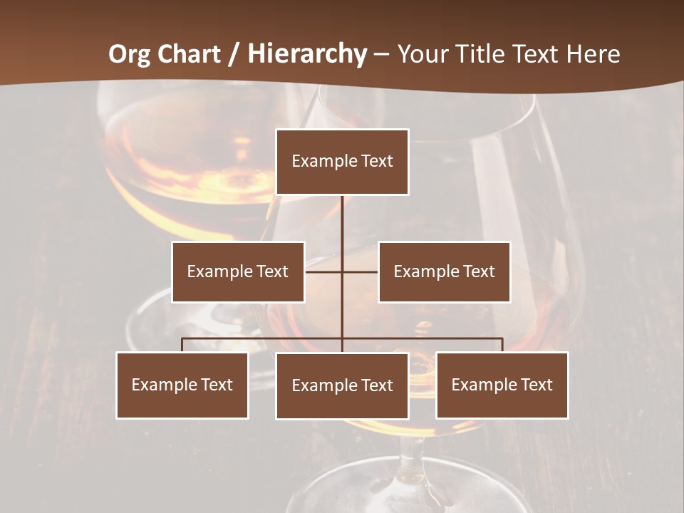 Brown Elegance Glass PowerPoint Template