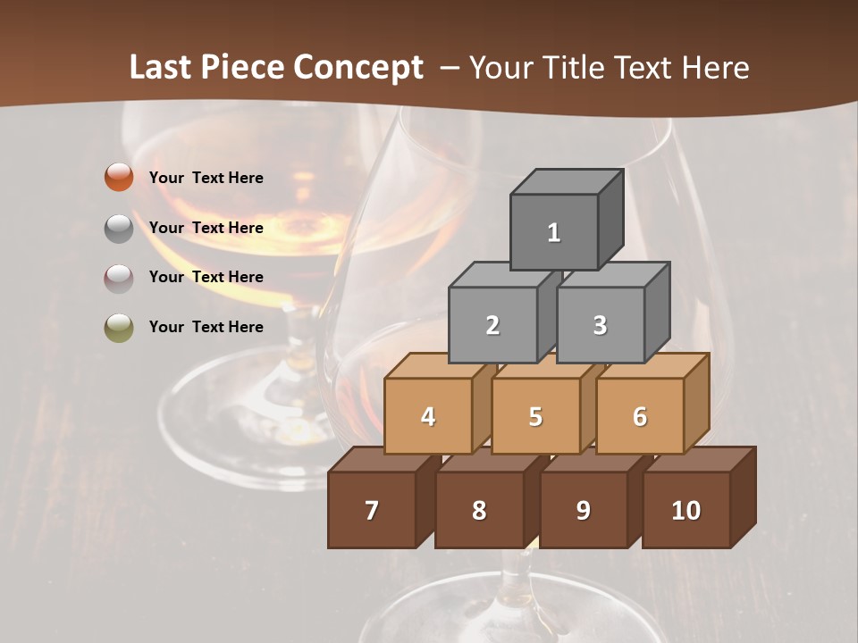 Brown Elegance Glass PowerPoint Template