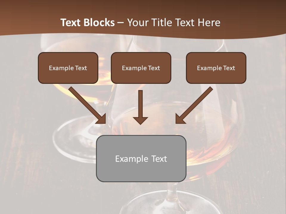 Brown Elegance Glass PowerPoint Template