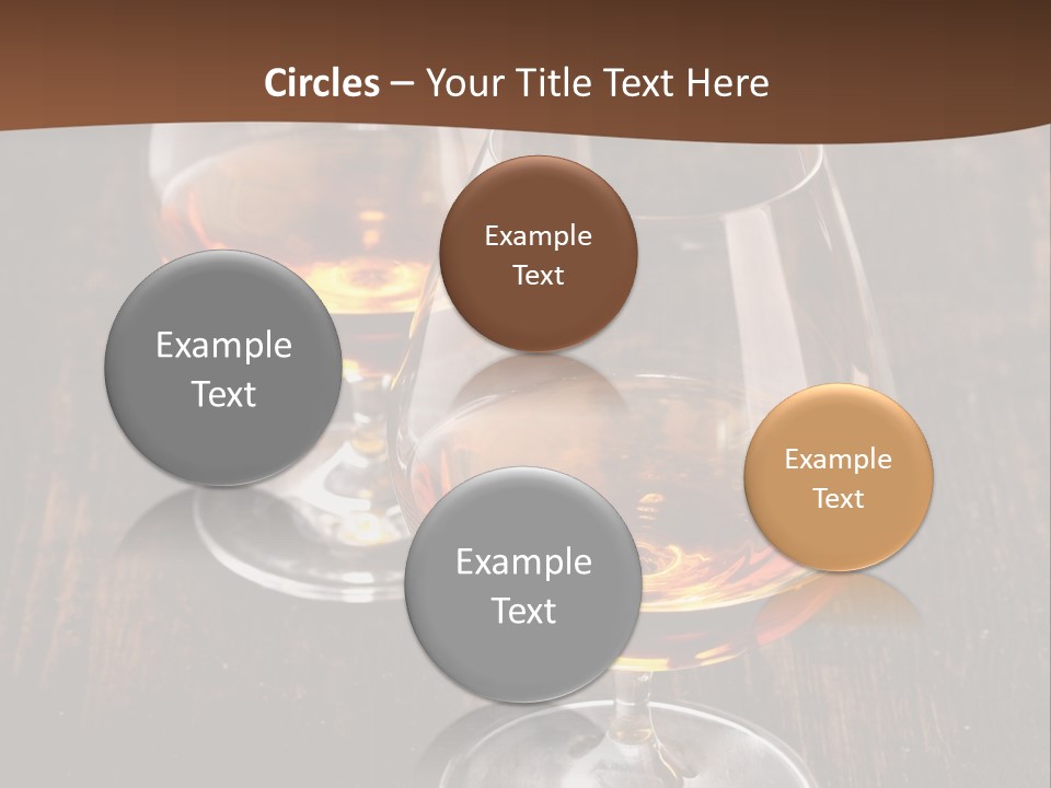 Brown Elegance Glass PowerPoint Template