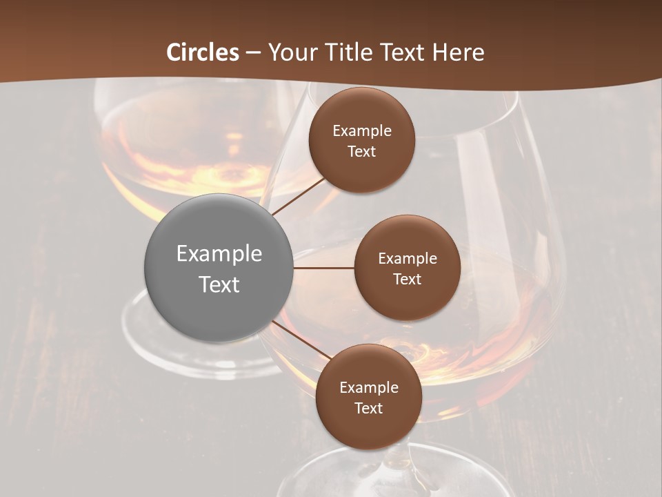 Brown Elegance Glass PowerPoint Template