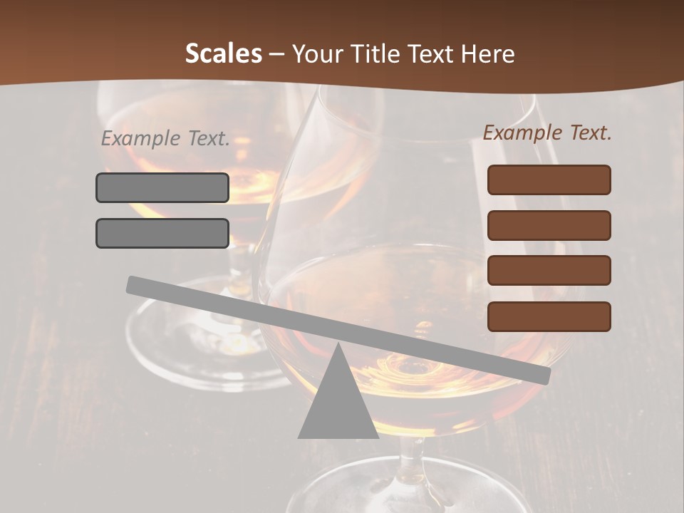 Brown Elegance Glass PowerPoint Template