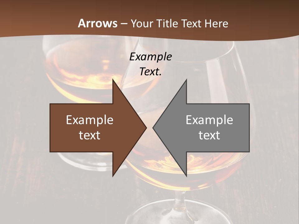 Brown Elegance Glass PowerPoint Template
