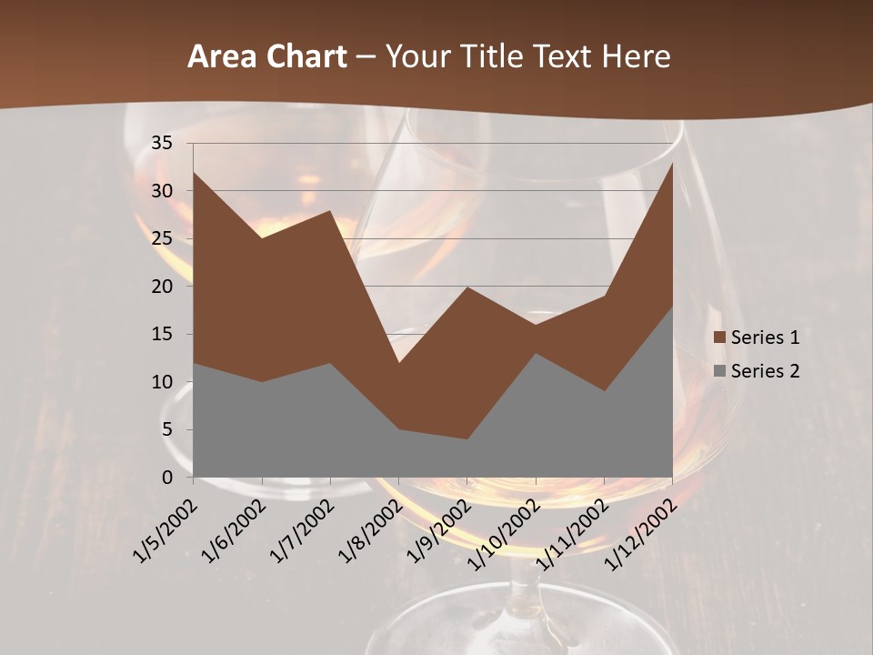 Brown Elegance Glass PowerPoint Template