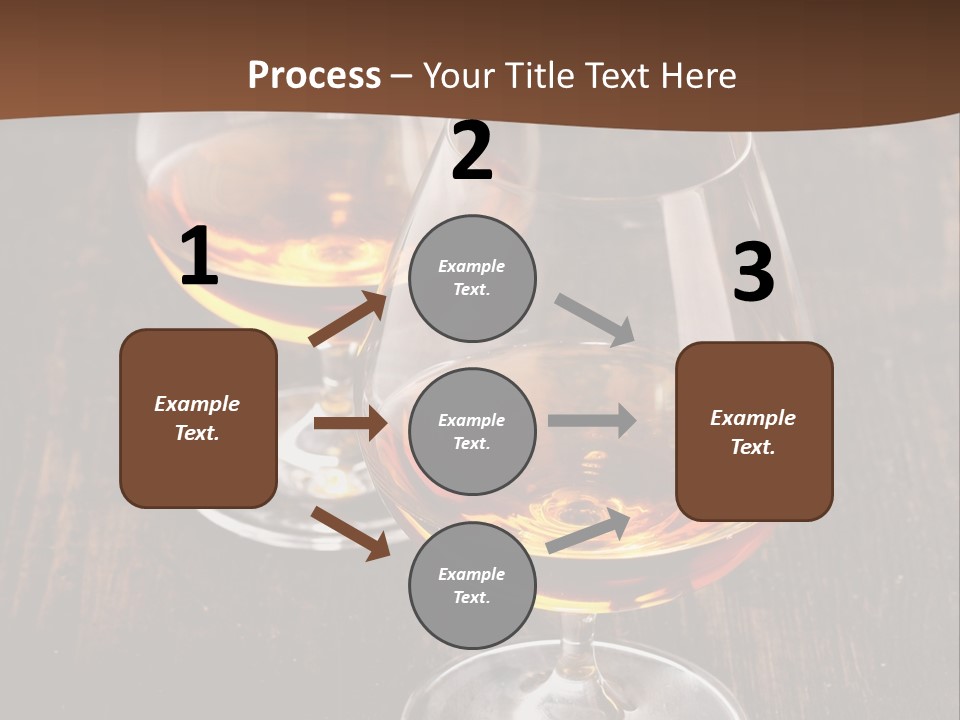 Brown Elegance Glass PowerPoint Template