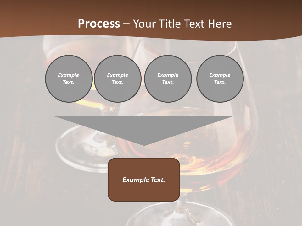 Brown Elegance Glass PowerPoint Template