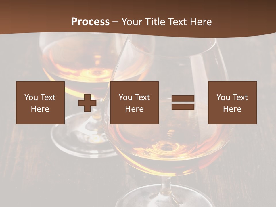 Brown Elegance Glass PowerPoint Template