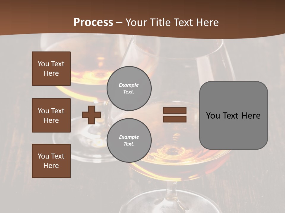 Brown Elegance Glass PowerPoint Template