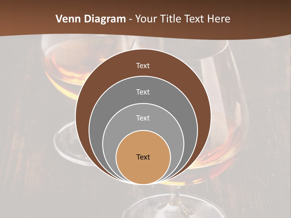 Brown Elegance Glass PowerPoint Template