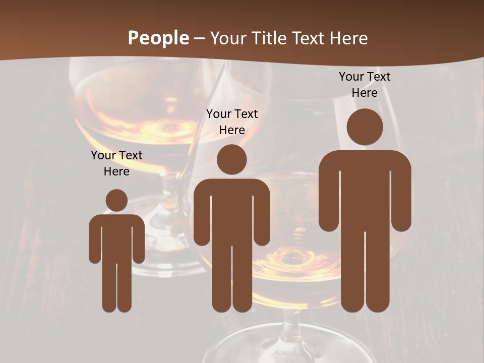 Brown Elegance Glass PowerPoint Template