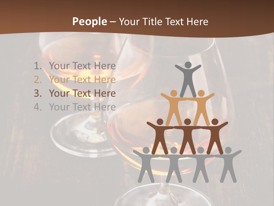 Brown Elegance Glass PowerPoint Template