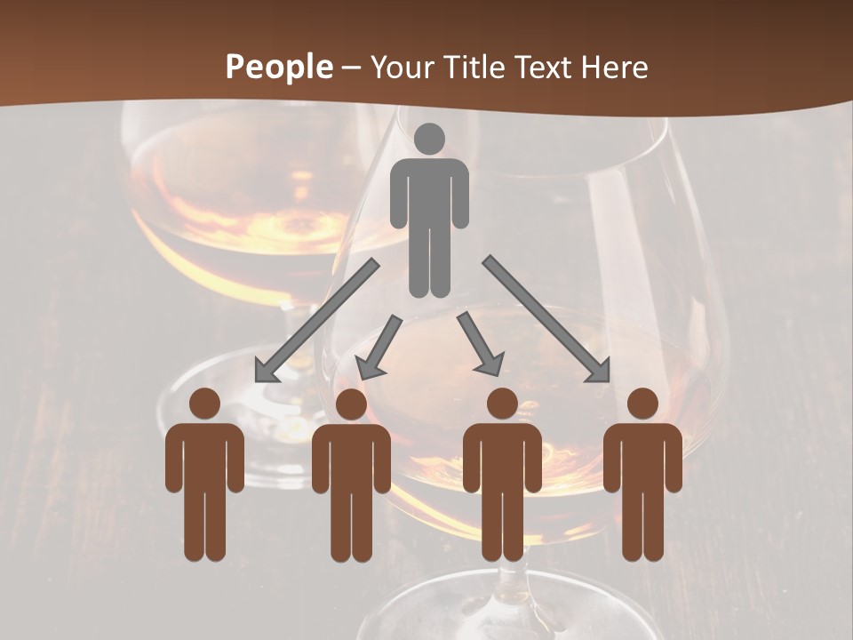 Brown Elegance Glass PowerPoint Template