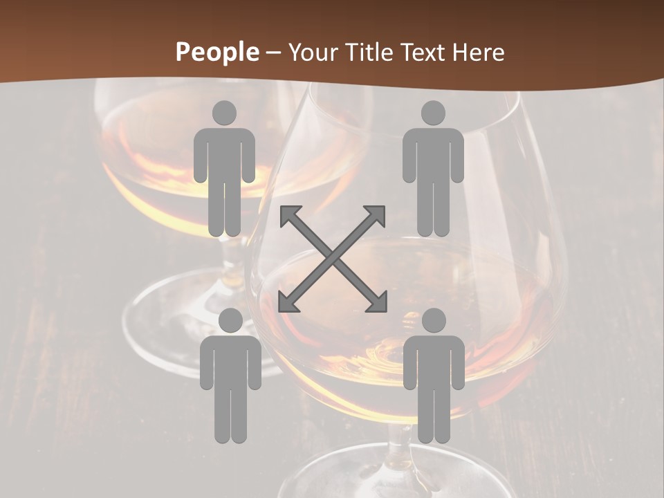 Brown Elegance Glass PowerPoint Template