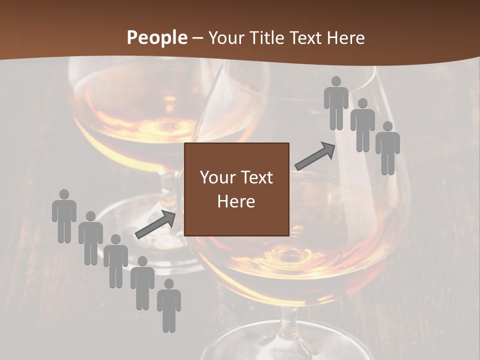 Brown Elegance Glass PowerPoint Template