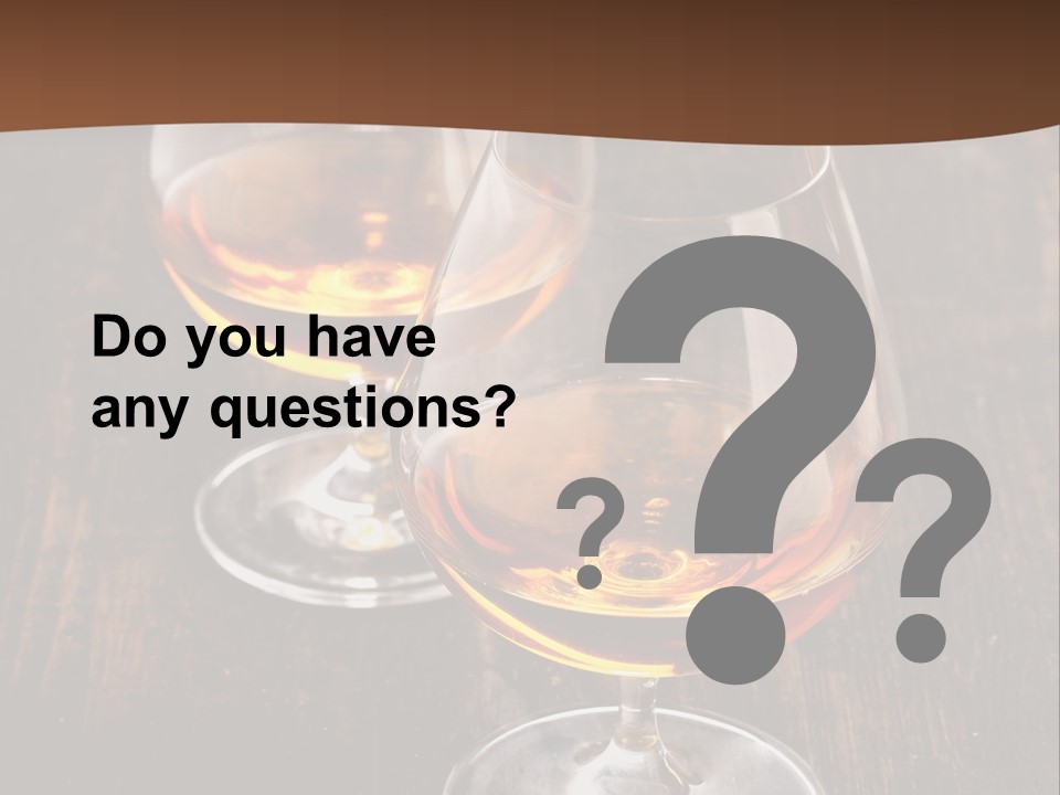 Brown Elegance Glass PowerPoint Template