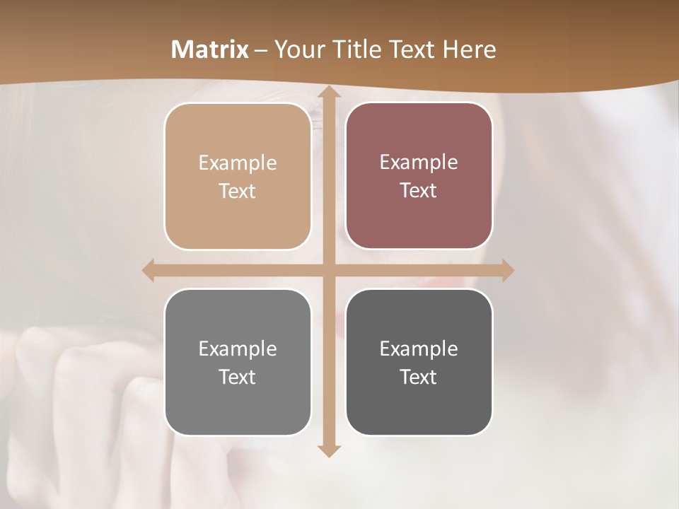 Closed Young Cute PowerPoint Template