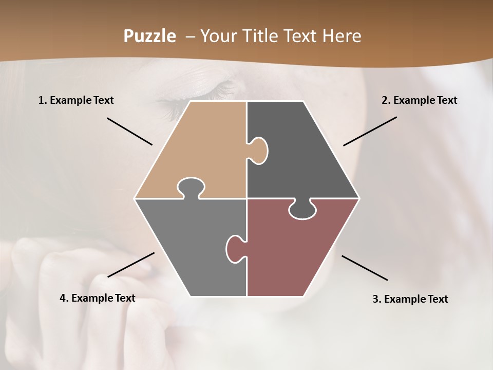 Closed Young Cute PowerPoint Template