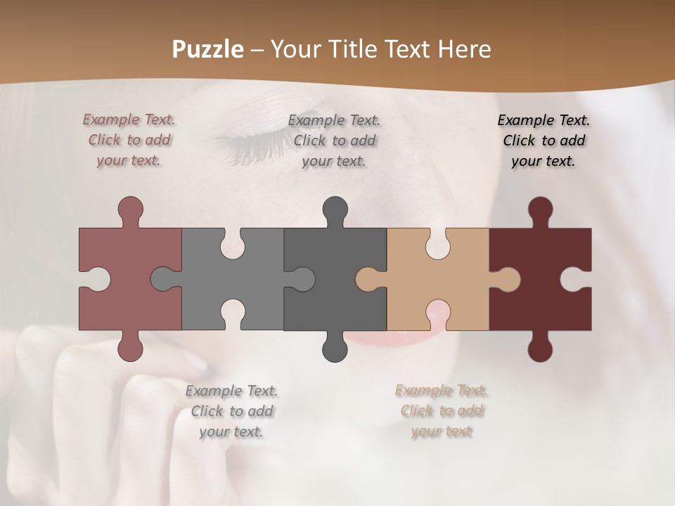 Closed Young Cute PowerPoint Template