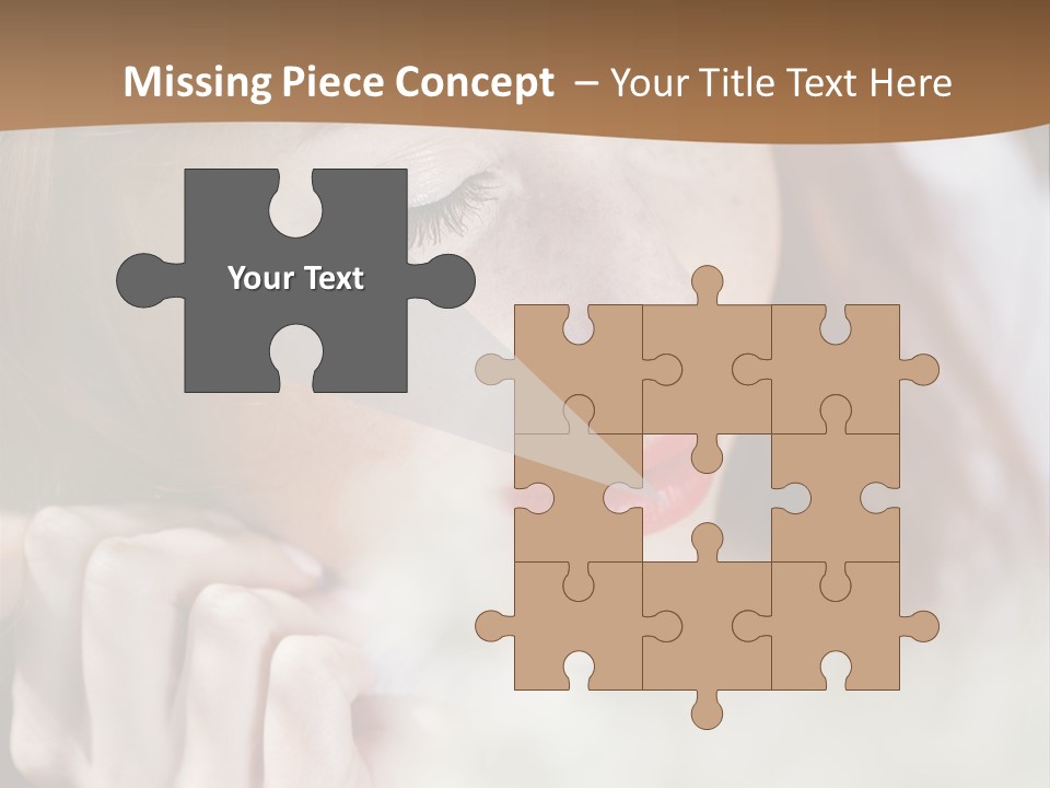 Closed Young Cute PowerPoint Template