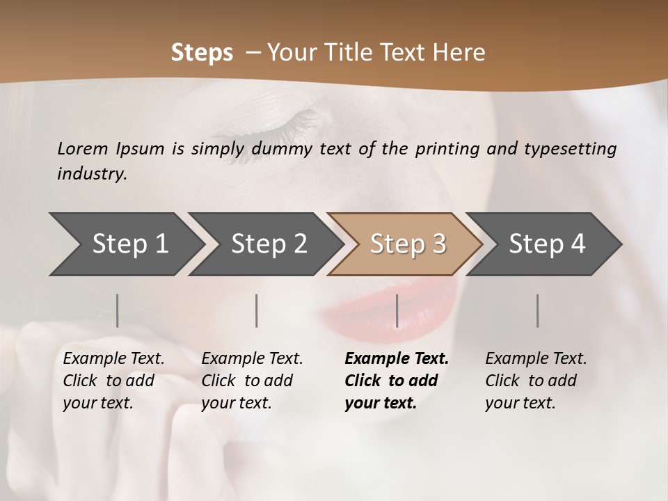 Closed Young Cute PowerPoint Template