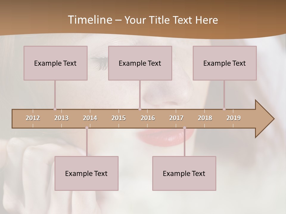 Closed Young Cute PowerPoint Template